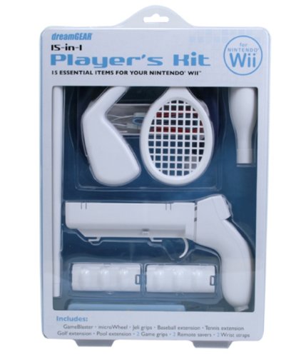 dreamGEAR Wii 15 in 1 Player's Kit (Wii)