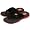 Arkansas Razorbacks Black Team Logo Flip Flops