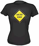DEAD END Street Sign Style Logo Women's Babydoll tee Shirt in 6 Colors Small thru XL