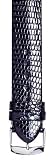 Philip Stein Black Lizard Watch Strap 1-ZB