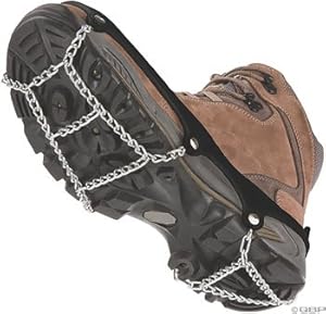 ICETrekkers Shoe Chains, Medium (Men's 6.5-9/Women's 7.5-10), Black