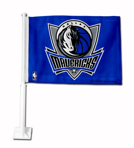Dallas Mavericks Car Flag (Blue)