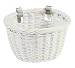Sunlite Mini Willow Bushel Basket - White