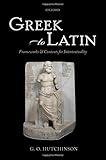 Greek to Latin : frameworks and contexts for intertextuality