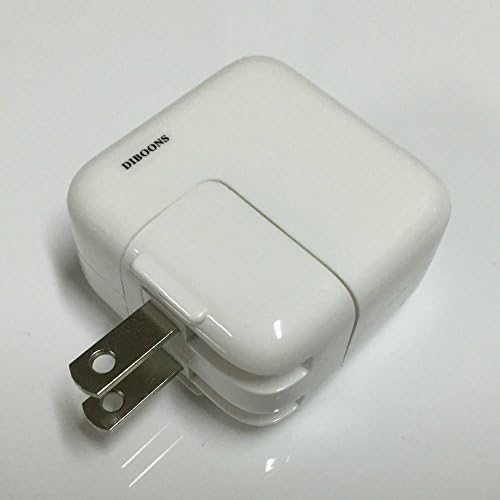 DIBOONS® 12w Usb(Power Adapter) Ac Home Wall Charger for Apple Ipad 2.4a 5.1v - Faster Charging Than 10w Compact