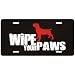 New  Cane Corso / Wipe Your Paws  License Plate Dog
