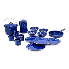 GSI Outdoors Pioneer Enamel Table Set by GSI