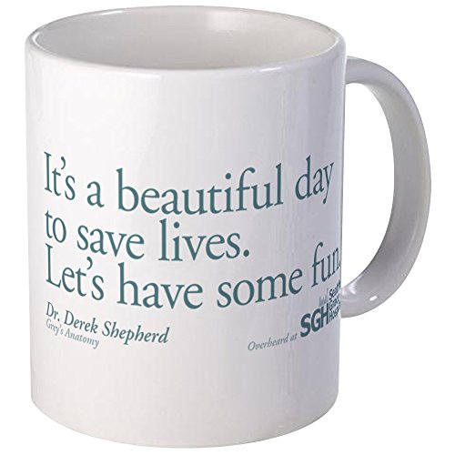 CafePress - Save Some Lives. - Grey's Anatomy - Coffee Mug, Novelty Coffee Cup