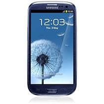 Samsung Galaxy S III/S3 GT-I9300 Factory Unlocked Phone - International Version - No Warranty (Pebble Blue)
