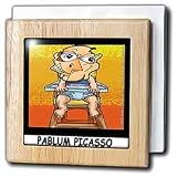 PABLO PICASSO - 6 Inch Tile Napkin Holder