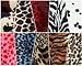 Velboa Faux/Fake Fur Short Pile Dalmatian WHITE BLACK Fabric By the Yard