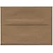 JAM PAPER A7 Premium Invitation Envelopes - 5 1/4 x 7 1/4 - Brown Kraft Paper Bag - 50/Pack
