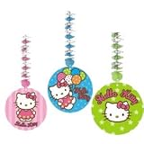 Hello Kitty Balloon Dangling Cutouts Package of 3