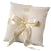 Tiedwith a Bow Ring Bearer Pillow- Ivory