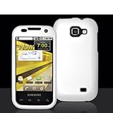 White Rubberized Protector Hard Case for Samsung Transform (M920) Sprint