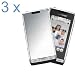 Durable Mirror Reusable LCD Screen Protector -3 Pack for Verizon LG Dare VX9700 Cell Phone