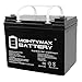 Mighty Max Battery 12V 35AH SLA Internal Thread Battery for Standard Rascal Brand Product