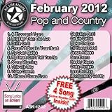 All Star Karaoke February 2012 Pop and Country Hits (ASK-1202)