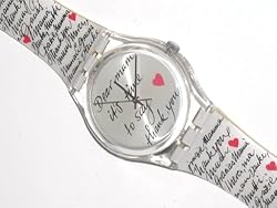 Swatch Dear Mum Plastic Swiss Quartz Men's Watch
