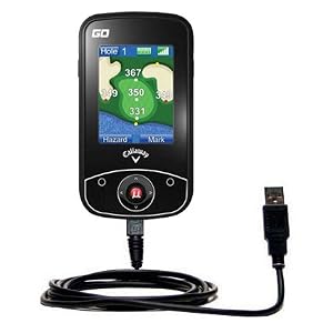 Classic Straight Usb Cable For The Upro Upro Go Golf Gps With Power Hot Sync And Charge Capabilities - Uses Gomadic Tipexchange Technology