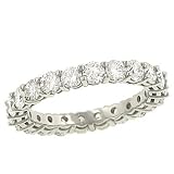 22 Round Shared prong Diamond Eternity Band 2.35cttw