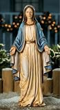 blessed mother VIRGIN MARY garden STATUE figure dcor