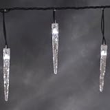 Acrylic Icicles In White Extendable Led System 4507 200 Christmas Led Lights Made By Konstsmide