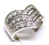 Art Deco Diamond Chevron Band - Size 4.5 - JewelryWeb