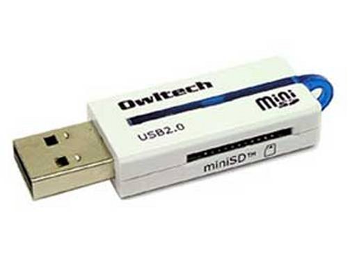 オウルテック miniSD用カードリーダー OWL-PTCR/MSD
