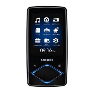 Samsung YP Q 1 JEB Tragbarer MP3-/Video-Player 16 GB schwarz