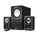 Trust Wave 2.1 Lautsprechersystem mit Subwoofer schwarz