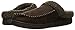 Dearfoams Men's Berber Cuff Clog W/ Memory Foam Slipper
