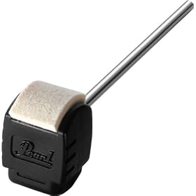 Pearl B100db Duo Bass Drum Beater; 2 Sides - Felt Or Plastic