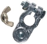 Ancor 260325 Marine Grade Electrical Lead Battery Terminals (Positive, 1 each 3/8 and 5/16 Wing Nut, 1 each)