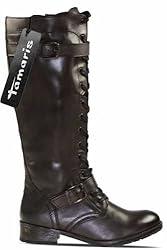 Tamaris Black 1-1-25102-27, Damen Stiefel, Braun (CIGAR 314), EU 37