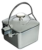 Square .75 qt. Kettle Teapot in Graphite