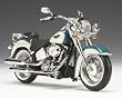 PLEASE READ DESRCIPTION!!! 2009 Harley-Davidson FLSTN Softail Deluxe Deep Turquoise / Antique White