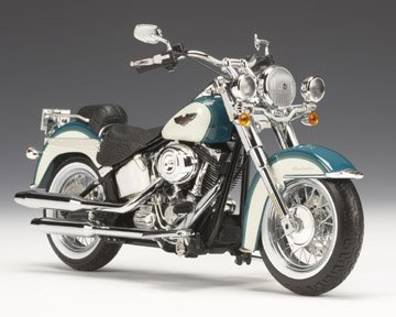 PLEASE READ DESRCIPTION!!! 2009 Harley-Davidson FLSTN Softail Deluxe Deep Turquoise / Antique White
