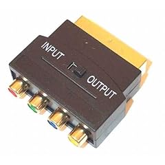 Kabel Scart Adapter RGB auf Component YUV +video In/Out