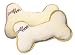 Simply Fido Organic Plush Bone Pet Toy, Large