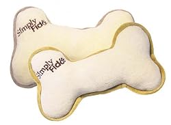 Simply Fido Organic Plush Bone Pet Toy