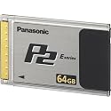Panasonic AJ-P2E064XG 64GB E-Series P2 Card