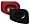 image Lodge Set of 2 Durable Polycarbonate Pan Scrapers,Red and Black