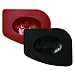 Lodge Set of 2 Durable Polycarbonate Pan Scrapers,Red and Black