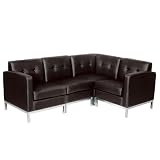 Avenue Six Espresso LSofa Set