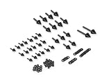 1999-2007 Suzuki Hayabusa GSXR 1300 High Quality Black Billet Aluminum Spike Fairing Bolts Motorcycle Frame Bolts Sports Street Bike