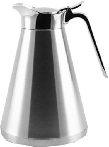 Wantdo Stainless Steel Double Vacuum Insulation Kettle (Natural Color,1.0L)