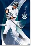 (22x34) Seattle Mariners Ichiro Suzuki Sports Poster Print