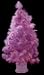 32" Purple Feather Fiber Optic Christmas Tree