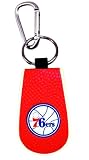 Philadelphia 76ers Team Color Basketball Keychain